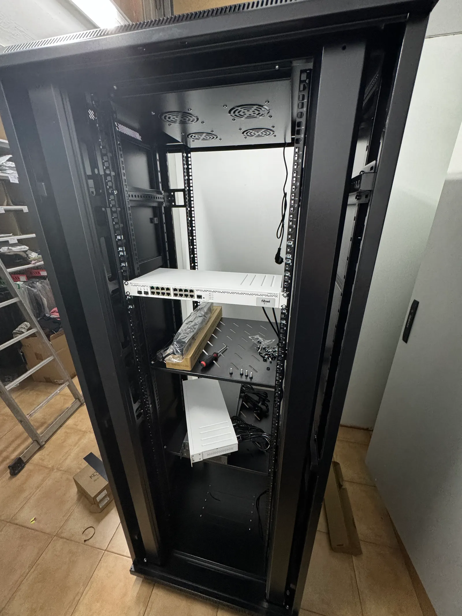 Instalación de Racks